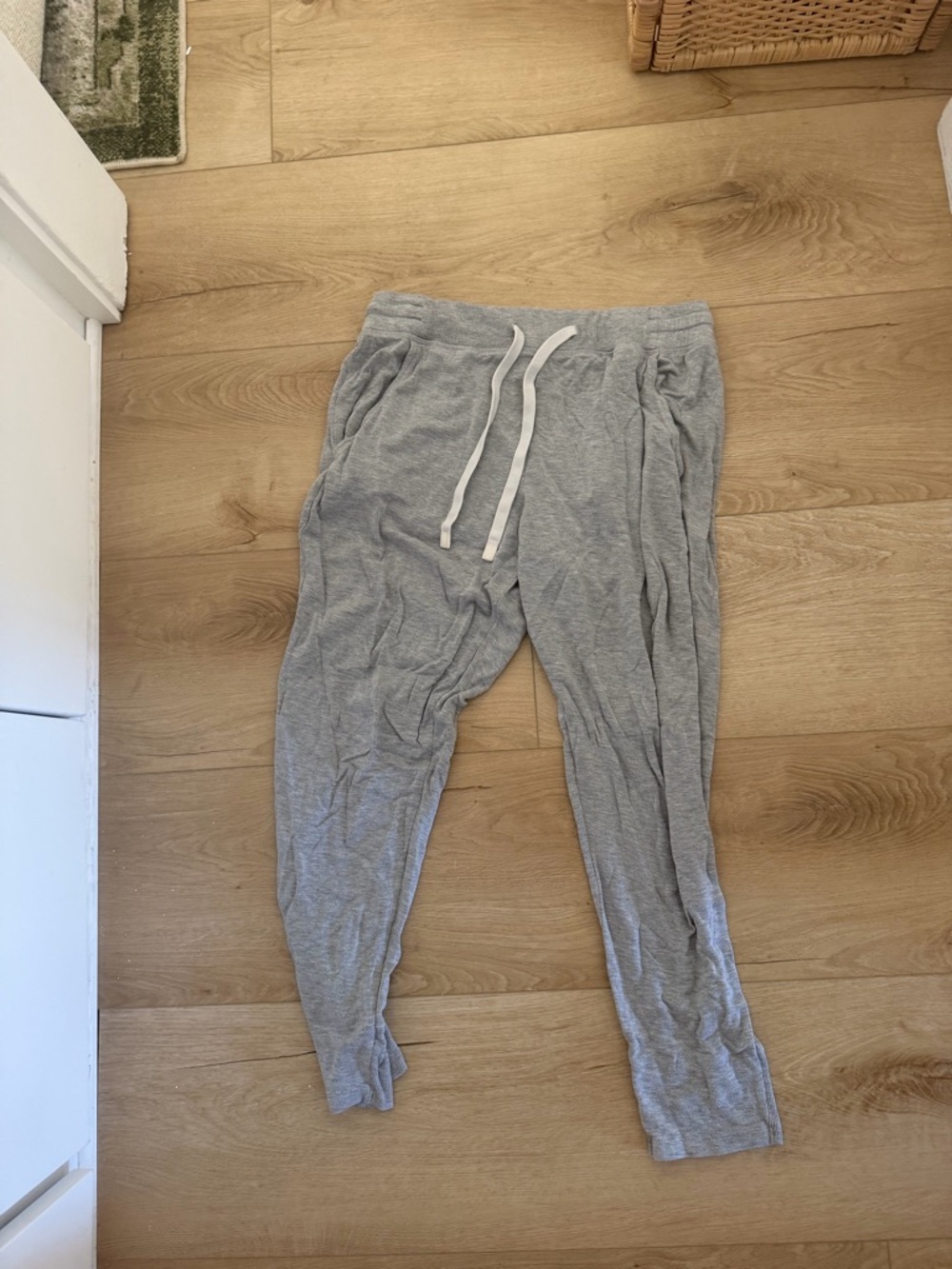 Splits59 Light Gray Drawstring Jogger Pants